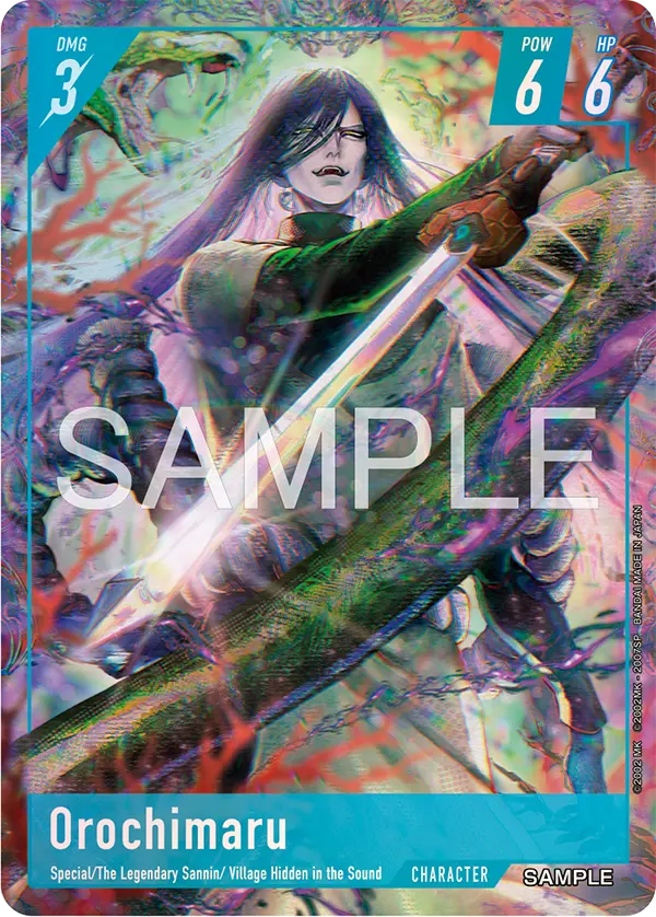 Naruto Card Game kártya